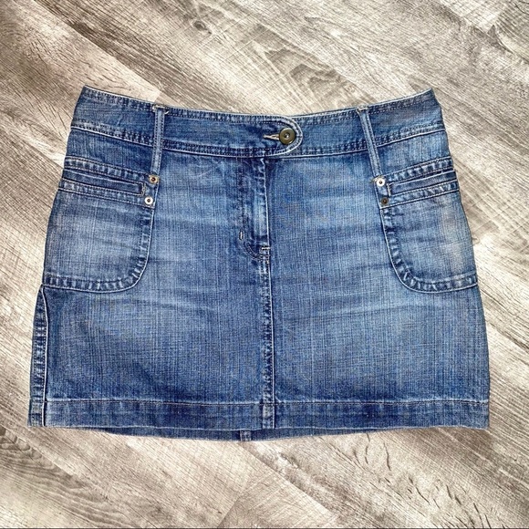 H&M Dresses & Skirts - H&M Denim Jean Mini Skirt 12